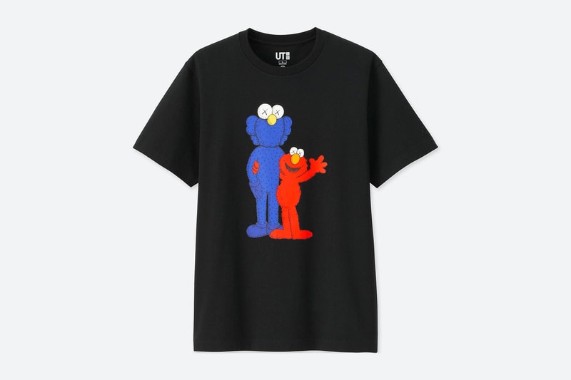 KAWS x Uniqlo UT 'Sesame Street' T-Shirt Collection t-shirt adult kids price release date every piece