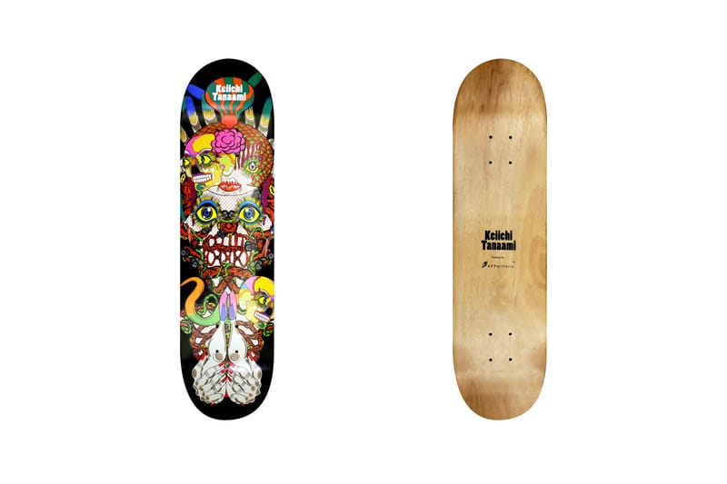 Keiichi Tanaami & APPortfolio Collaborate on Limited Skateboard & Pouch Capsule