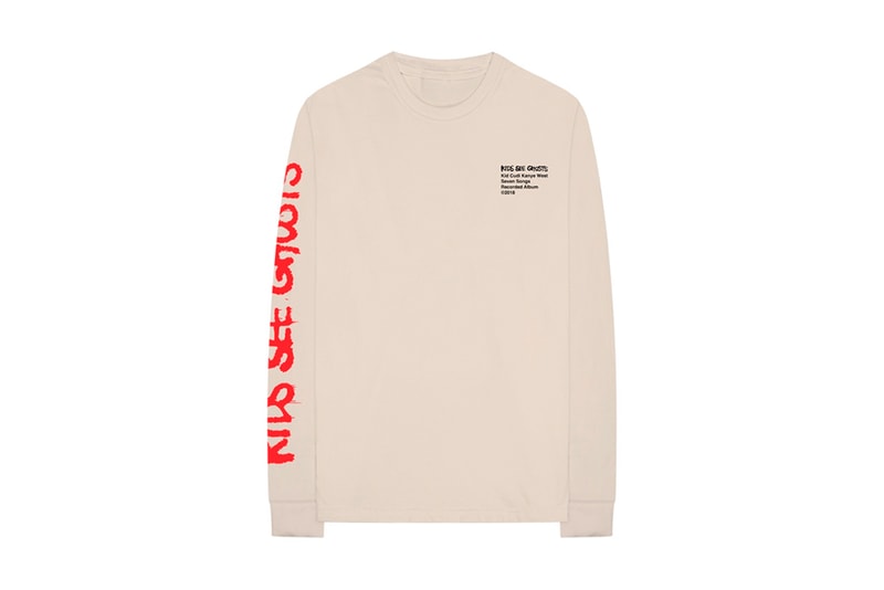 Kid Cudi Kanye West Kids See Ghosts Merch Release Listening Party Los Angeles LA T Shirt Longsleeve Hoodie Coach Jacket