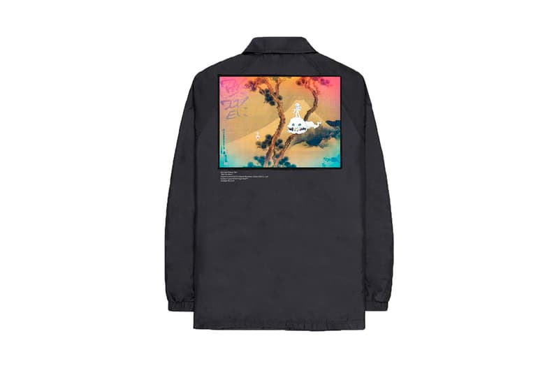 Kid Cudi Kanye West Kids See Ghosts Merch Release Listening Party Los Angeles LA T Shirt Longsleeve Hoodie Coach Jacket