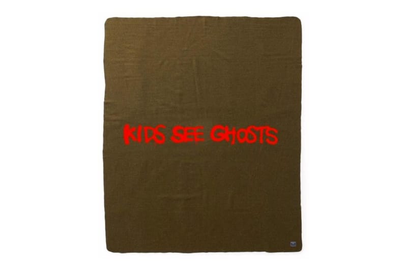 Kid Cudi & Kanye West Drop Limited 'Kids See Ghosts' Military Blanket