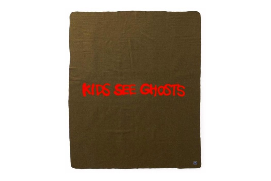 kids see ghosts military blanket merchandise merch order kid cudi kanye west