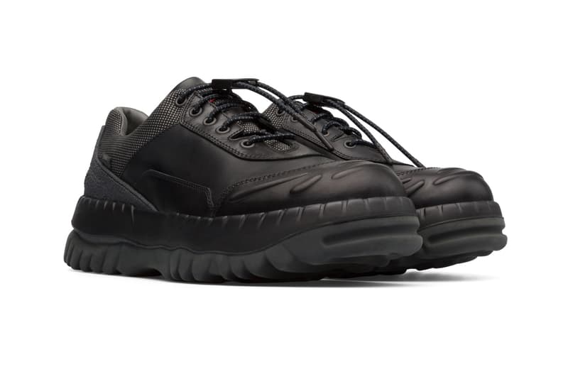 Kiko Kostadinov Camper Closer Look London Fashion Week Boots Camperlab ASICS Kyrie 4 Dad Shoes