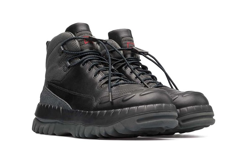 Kiko Kostadinov Camper TEIX Sneaker Boot Black green Release Date Info Drops Dover Street Market London DSML june 15 friday 2018 in store installation event