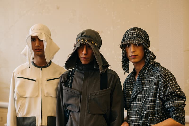 Kiko Kostadinov Spring/Summer 2019 Backstage London Fashion Week: Men's SS19 LFWM Stephen Mann Gimme 5