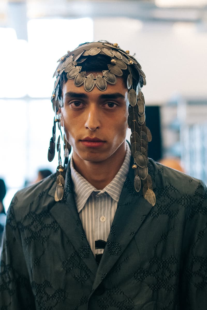 Kiko Kostadinov Spring/Summer 2019 Backstage London Fashion Week: Men's SS19 LFWM Stephen Mann Gimme 5