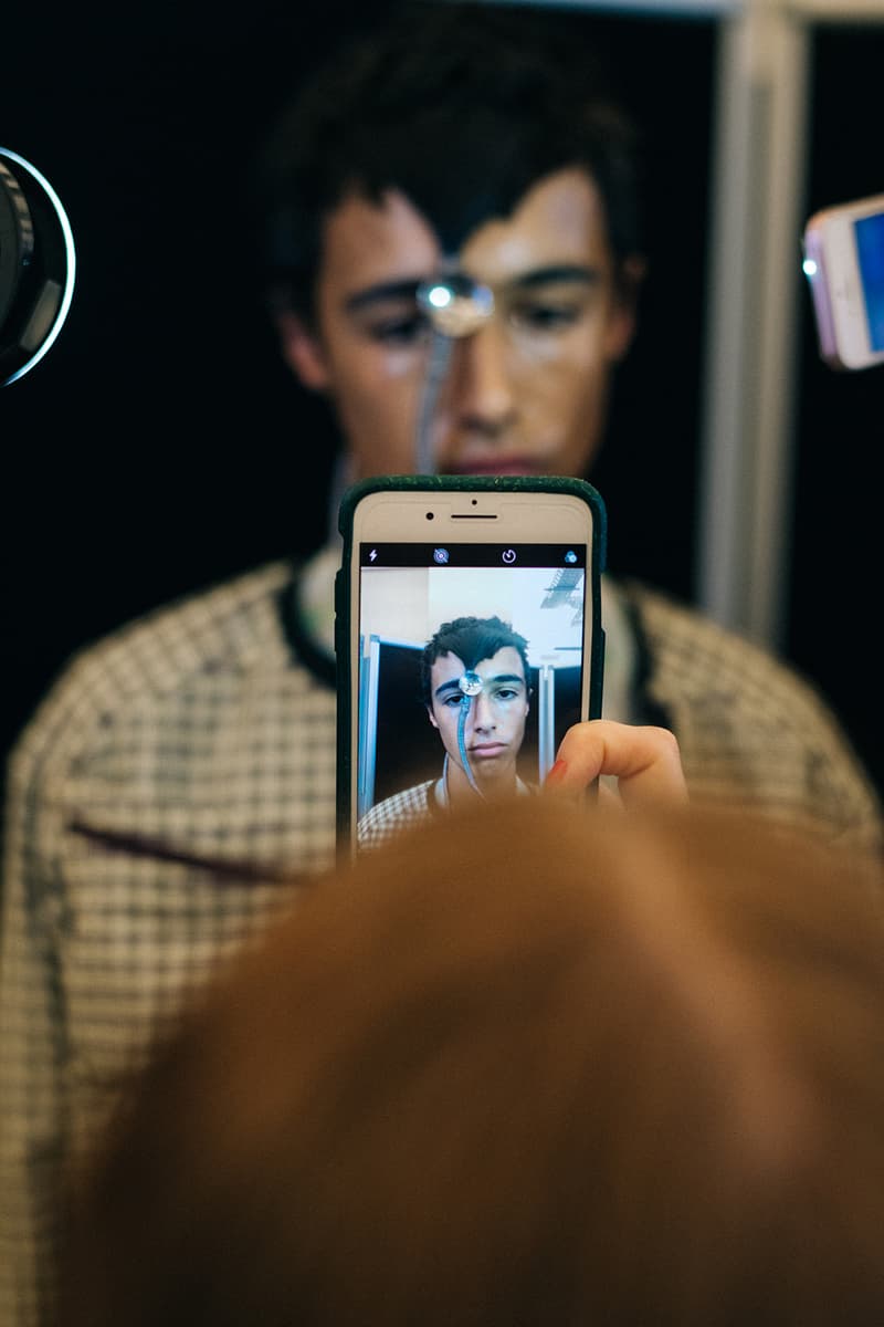 Kiko Kostadinov Spring/Summer 2019 Backstage London Fashion Week: Men's SS19 LFWM Stephen Mann Gimme 5