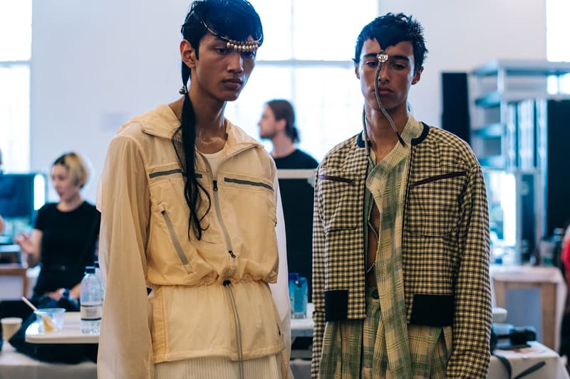 Kiko Kostadinov Spring/Summer 2019 Backstage London Fashion Week: Men's SS19 LFWM Stephen Mann Gimme 5