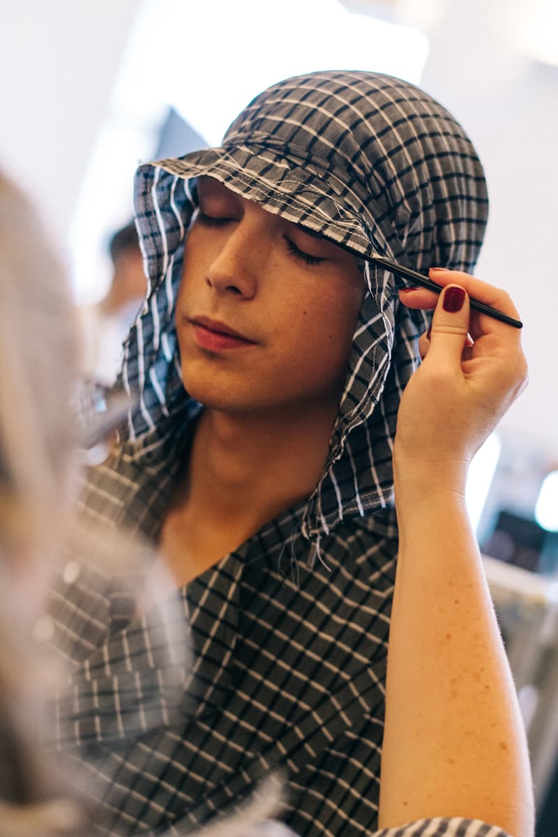 Kiko Kostadinov Spring/Summer 2019 Backstage London Fashion Week: Men's SS19 LFWM Stephen Mann Gimme 5