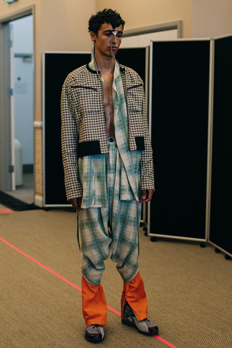 Kiko Kostadinov Spring/Summer 2019 Backstage London Fashion Week: Men's SS19 LFWM Stephen Mann Gimme 5