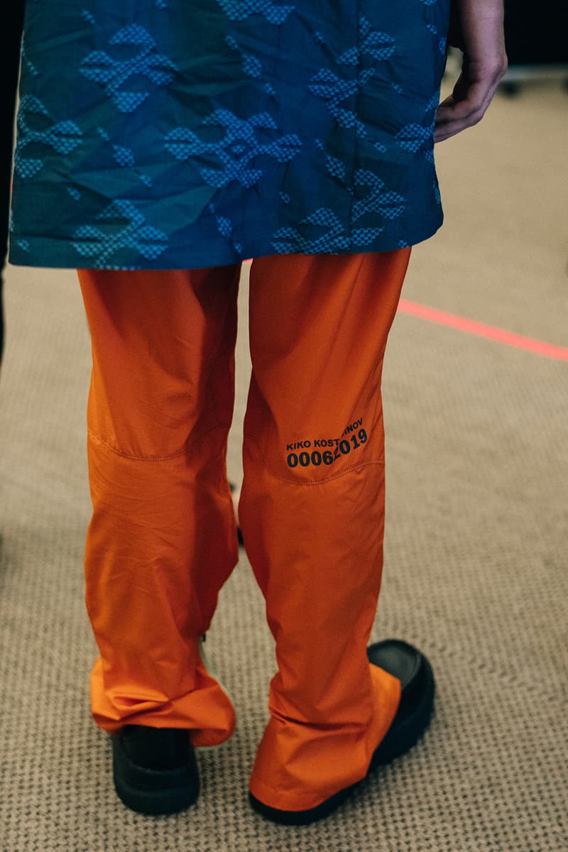 Kiko Kostadinov Spring/Summer 2019 Backstage London Fashion Week: Men's SS19 LFWM Stephen Mann Gimme 5