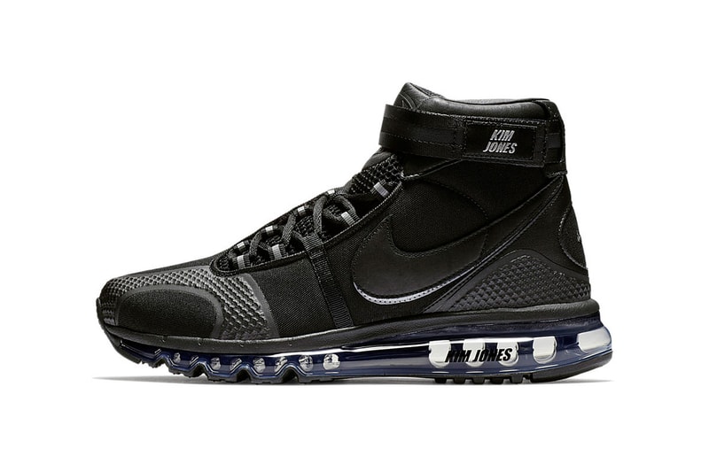 Kim Jones x Nike Air Max 360 High release date triple black white black 2018 footwear nike sportswear nikelab