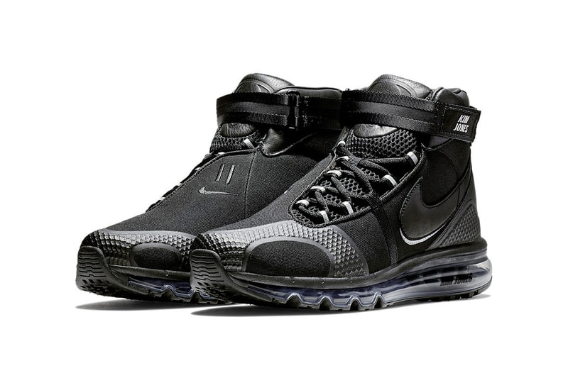 Kim Jones x Nike Air Max 360 High release date triple black white black 2018 footwear nike sportswear nikelab