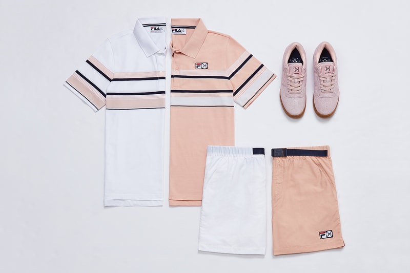 kinfolk fila collaboration menswear apparel fashion footwear sneakers clothing