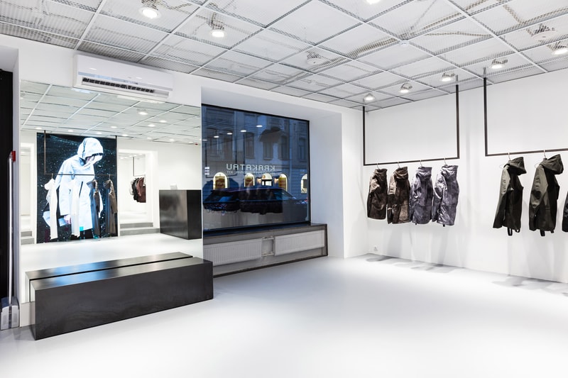 krakatau russia flagship store open techwear technical clothing june 2018 saint petersburg