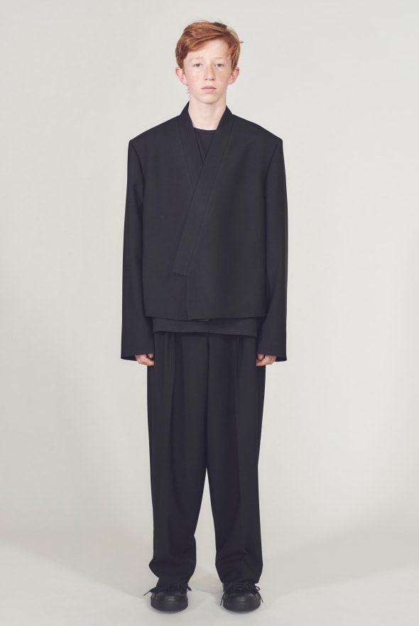 Lad Musician Fall Winter 2018 Collection lookbook jackets shirts sweaters