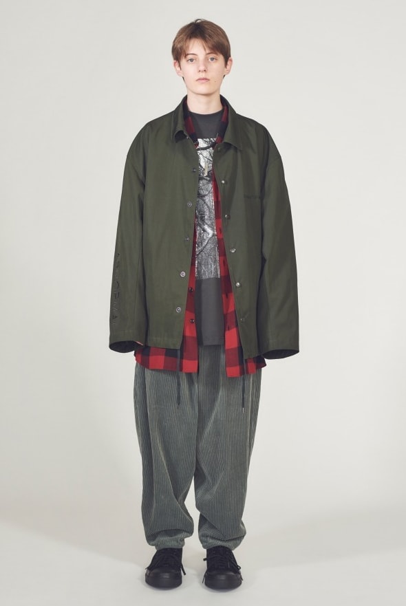Lad Musician Fall Winter 2018 Collection lookbook jackets shirts sweaters