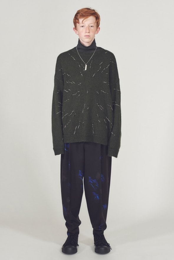 Lad Musician Fall Winter 2018 Collection lookbook jackets shirts sweaters