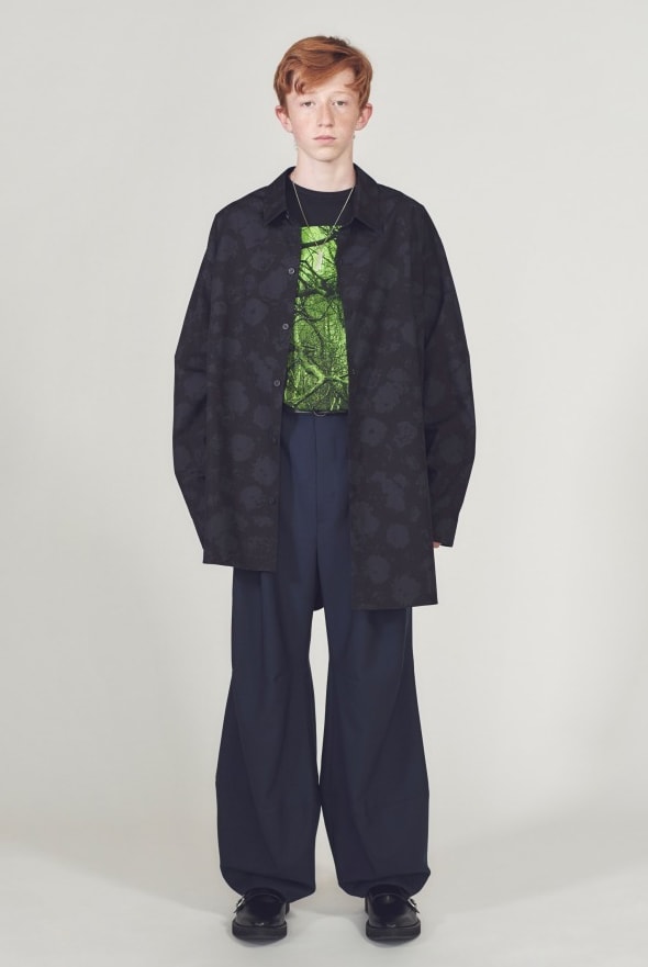 Lad Musician Fall Winter 2018 Collection lookbook jackets shirts sweaters