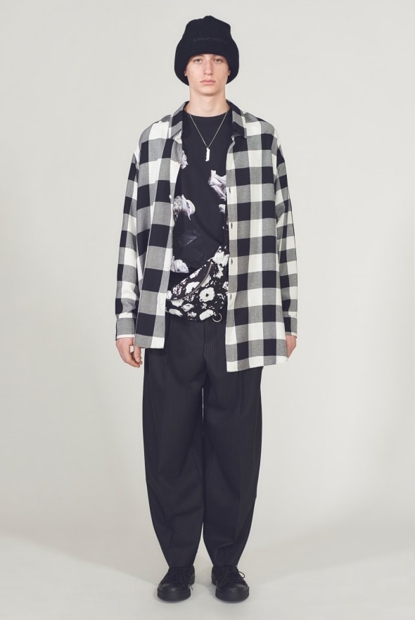 Lad Musician Fall Winter 2018 Collection lookbook jackets shirts sweaters