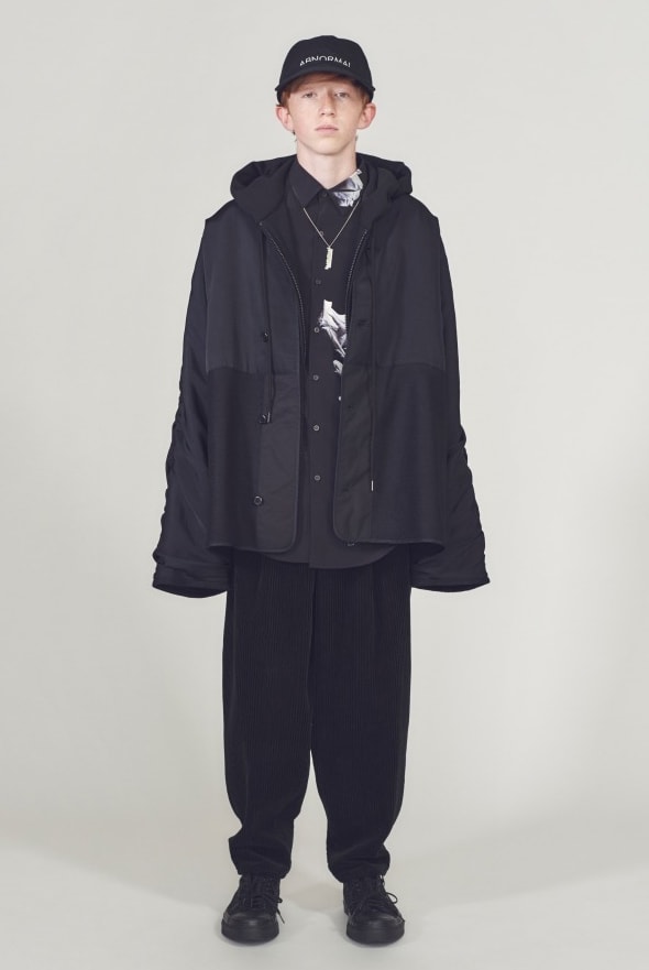 Lad Musician Fall Winter 2018 Collection lookbook jackets shirts sweaters