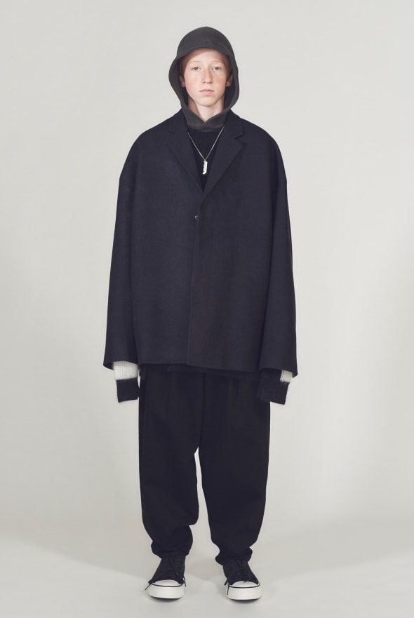 Lad Musician Fall Winter 2018 Collection lookbook jackets shirts sweaters