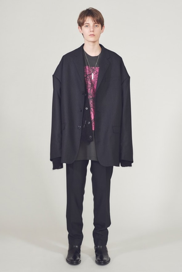 Lad Musician Fall Winter 2018 Collection lookbook jackets shirts sweaters
