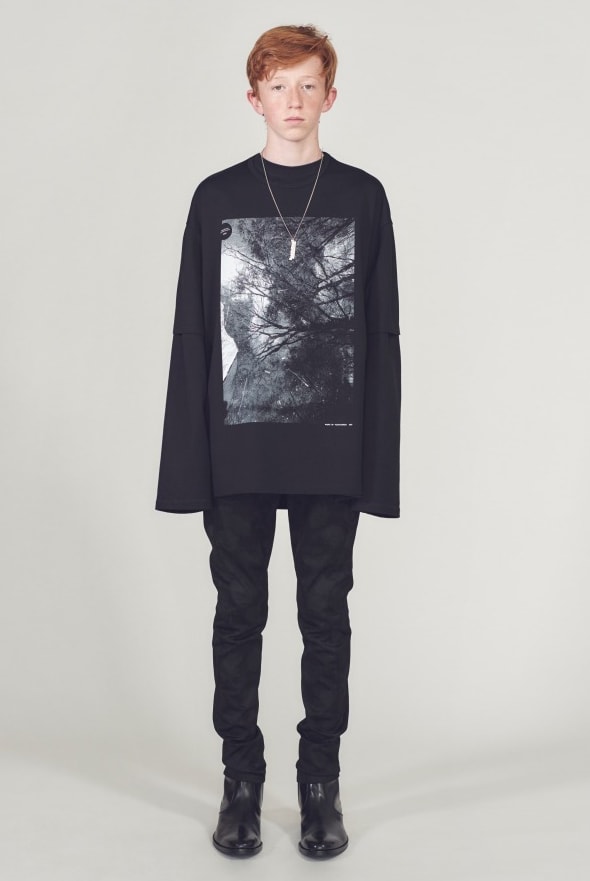 Lad Musician Fall Winter 2018 Collection lookbook jackets shirts sweaters