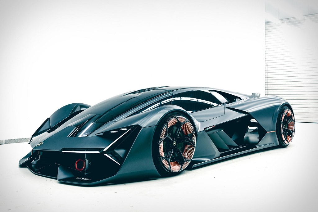 Lamborghini LB48H Hypercar hybrid terzo Terzo Millenio concept 2018 supercar