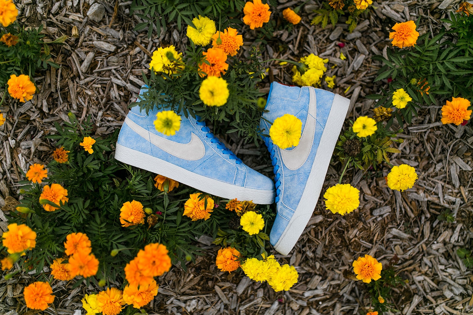 Lance Mountain Nike SB Zoom Blazer Mid University Blue Light Bone july 10 2018 release date info drop sneakers shoes footwear