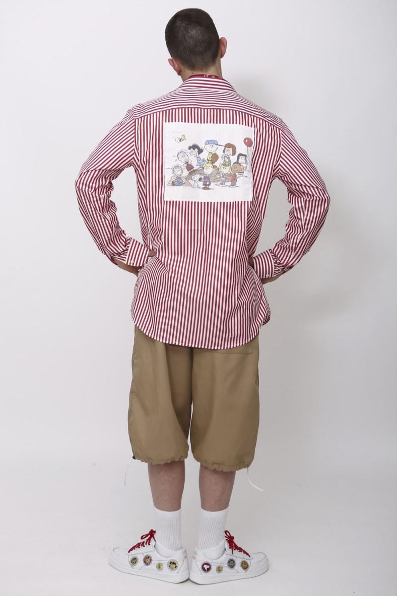 LC23 Spring Summer 2019 Collection lookbook charlie brown Peanuts sweaters shirts shorts