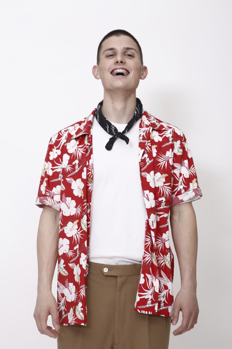 LC23 Spring Summer 2019 Collection lookbook charlie brown Peanuts sweaters shirts shorts