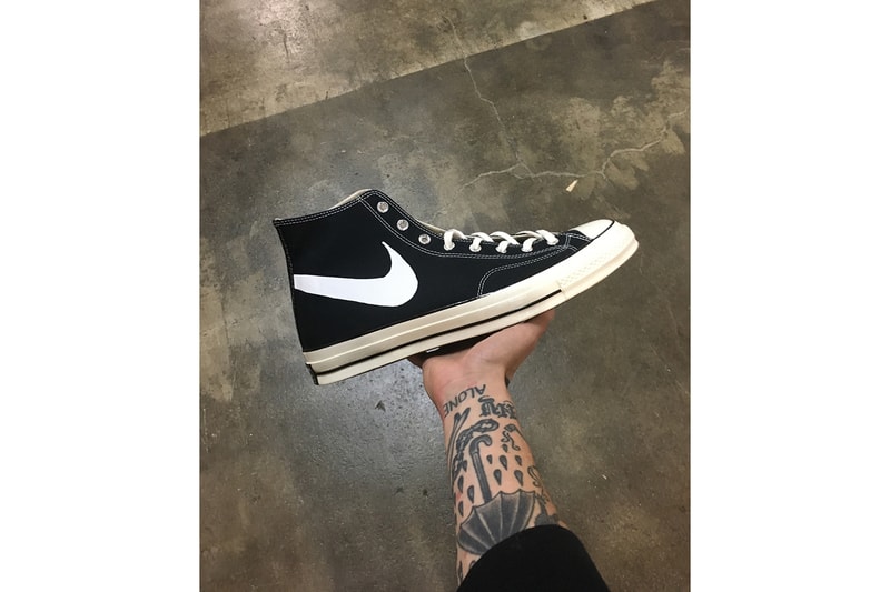 LeBron James Converse Chuck Taylor 1970 Bootleg Nike Swoosh Chinatown Market sneakers footwear basketball