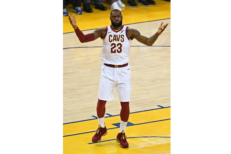 lebron james nike lebron 15 player exclusive 2018 nba finals game 2
