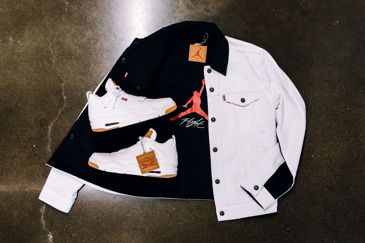 Levi's® x Air Jordan 4 Pack Gets a Global Drop Date