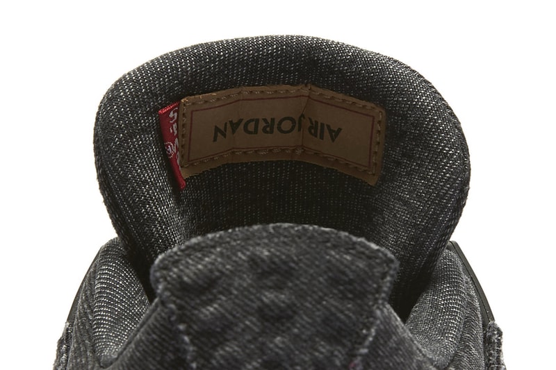 Levi's Air Jordan 4 Black White Official Look Release Info Hangtag