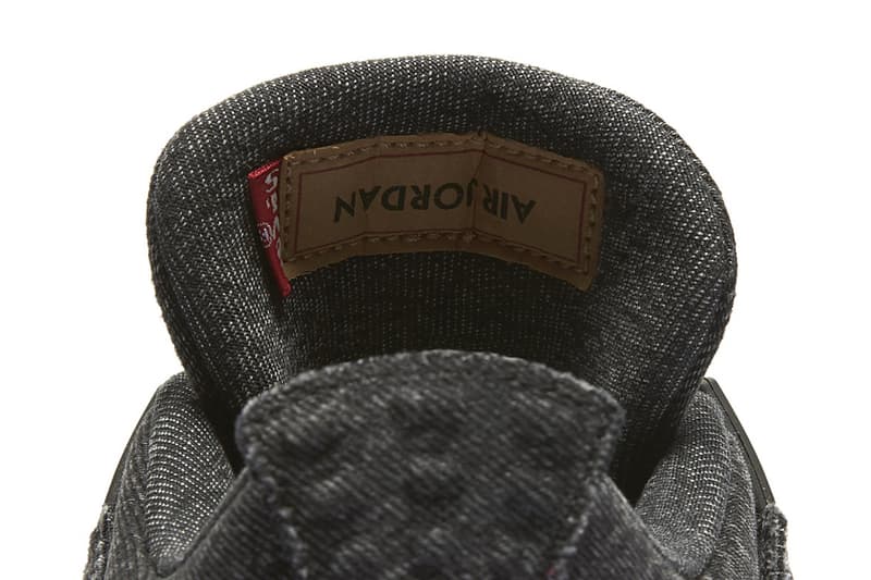 Levi's Air Jordan 4 Black White Official Look Release Info Hangtag