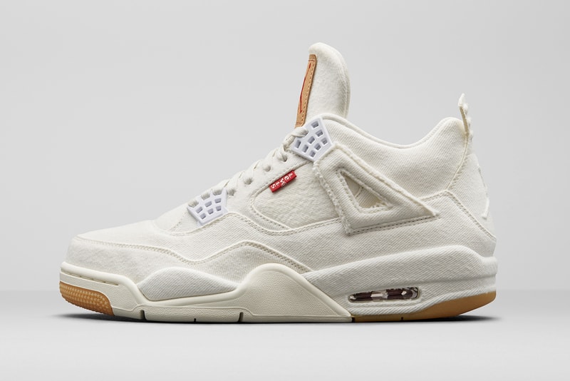 Levis x Air Jordan 4 Black & White Release Date jordan brand michael jordan air jordan IV