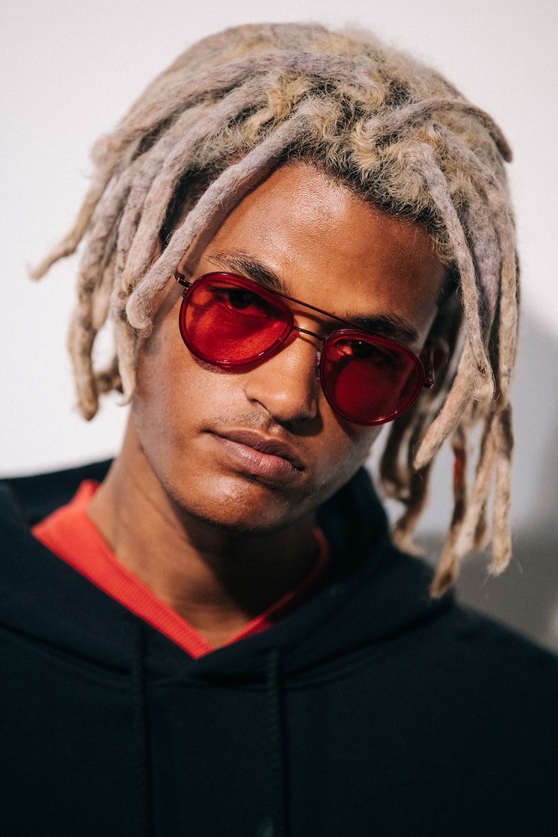 Liam Hodges Spring/Summer 2019 London Fashion Week Men's Backstage Fashion Week Fila Closer Look