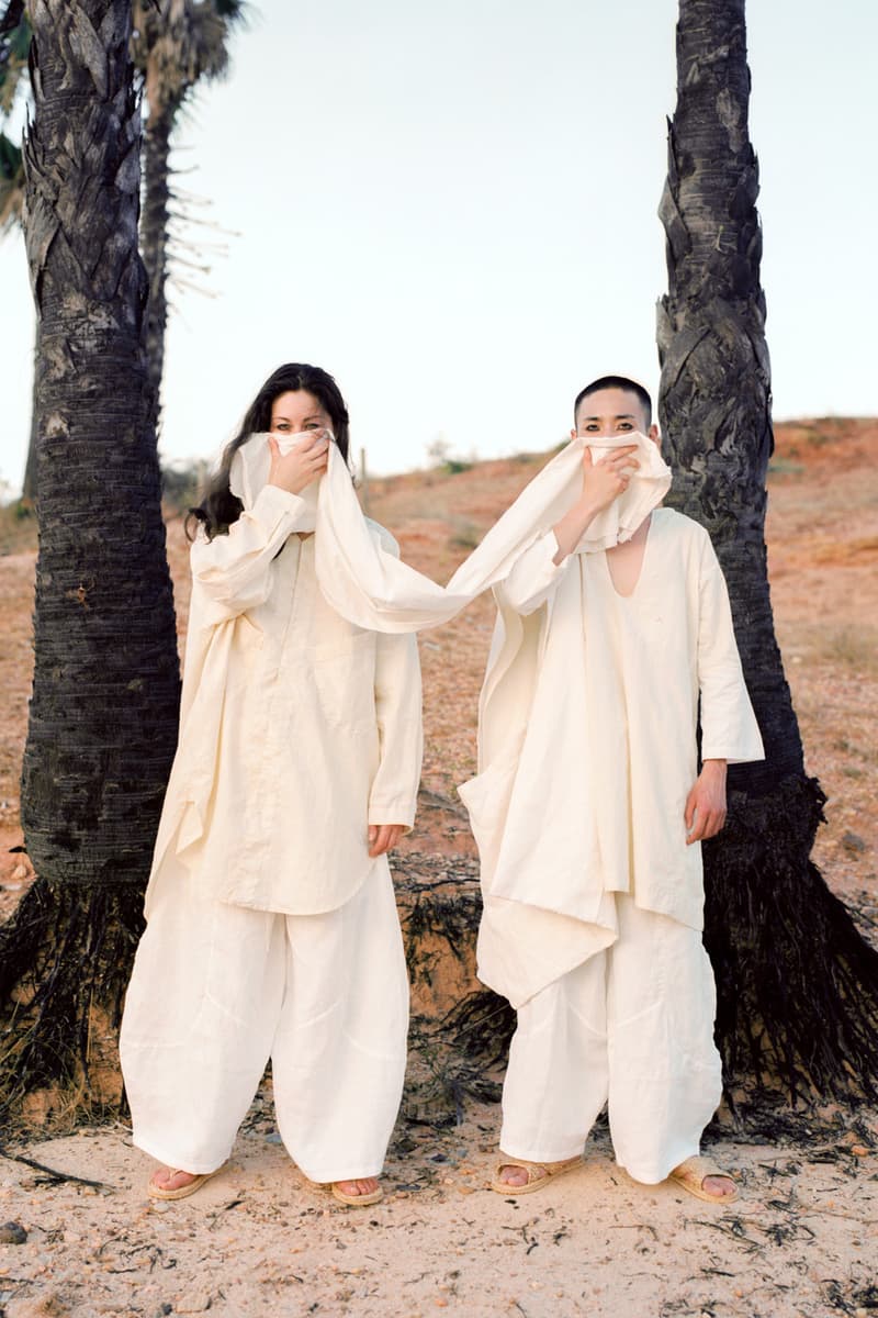 LOESS Spring/Summer 2019 "Sun Up" Lookbook Story mfg Release Information Pre Order Ethical Sustainable Fashion Details