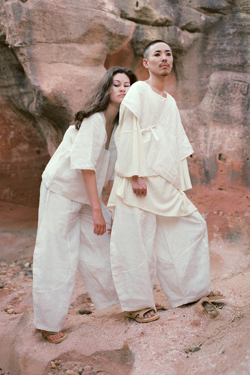 LOESS Spring/Summer 2019 "Sun Up" Lookbook Story mfg Release Information Pre Order Ethical Sustainable Fashion Details
