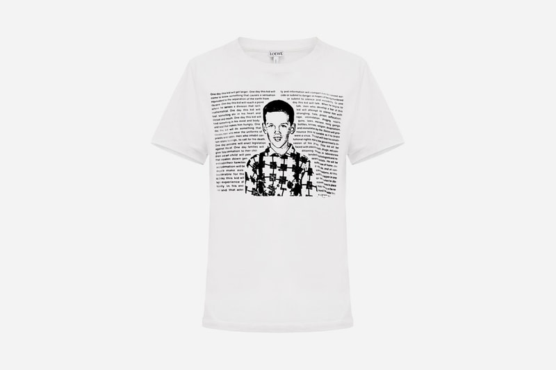 LOEWE David Wojnarowicz T-Shirts art Visual AIDS Jonathan Anderson release info art