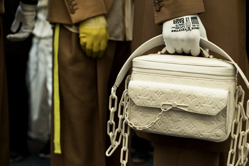 Backstage at Virgil Abloh's Landmark Louis Vuitton Debut