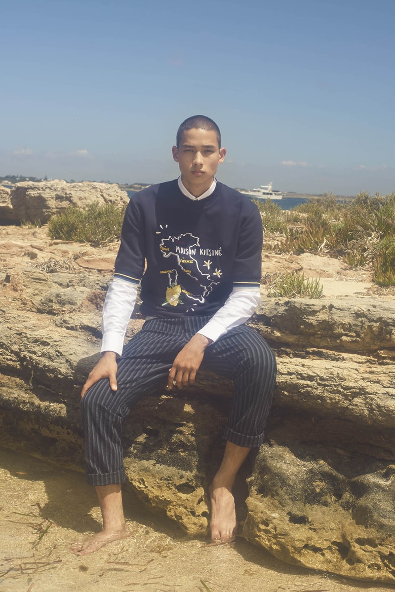 Maison Kitsuné Spring/Summer 2019 Collection Lookbook Italian Riviera Release Details First Look News Ancora Tu SS19