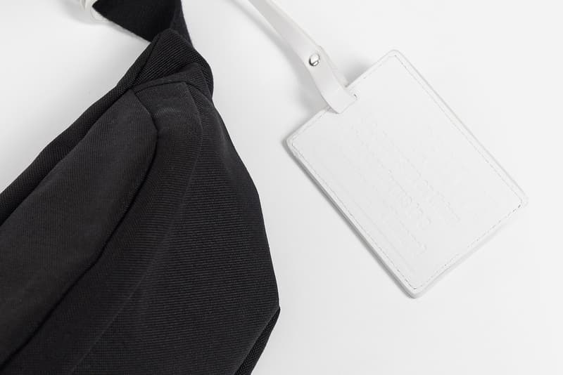 Maison Margiela Fall Winter 2018 Pouch Waist Bag fanny pack bumbag accessories release info black