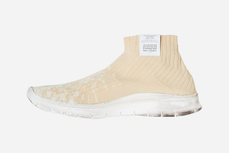 Maison Margiela Painter Sockrunner Beige release info sneakers footwear