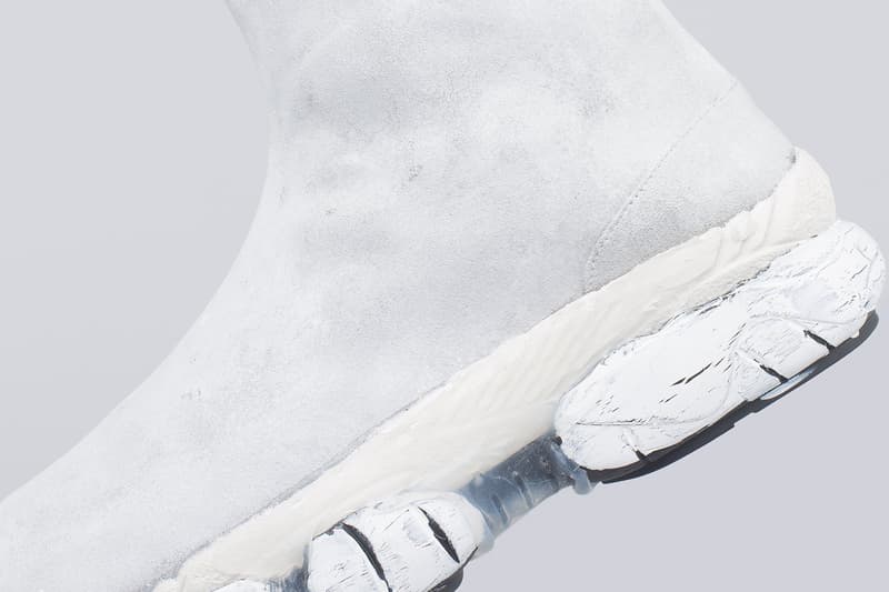 Maison Margiela Tabi Fusion Sneaker fall winter 2018 sneakers footwear release info tabi boot sockrunner
