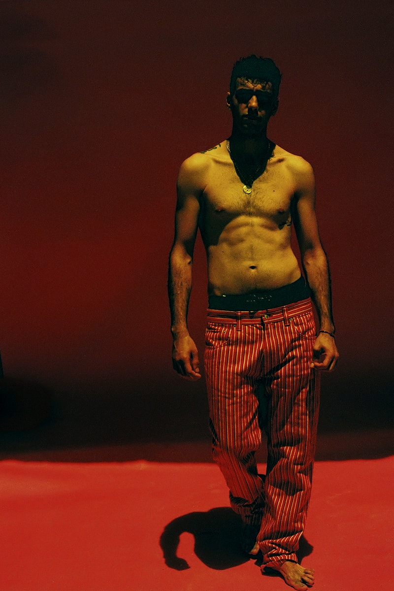 Martine Rose "Seasonless" Fourth Napapijri Collaboration Napa Spring/Summer 2019 London-based Designer SS19 Luke Batten Sports Shorts Straight-Leg Trousers Knitwear T-Shirts UK Garage Scene NM Logo Knitwear Tracktops