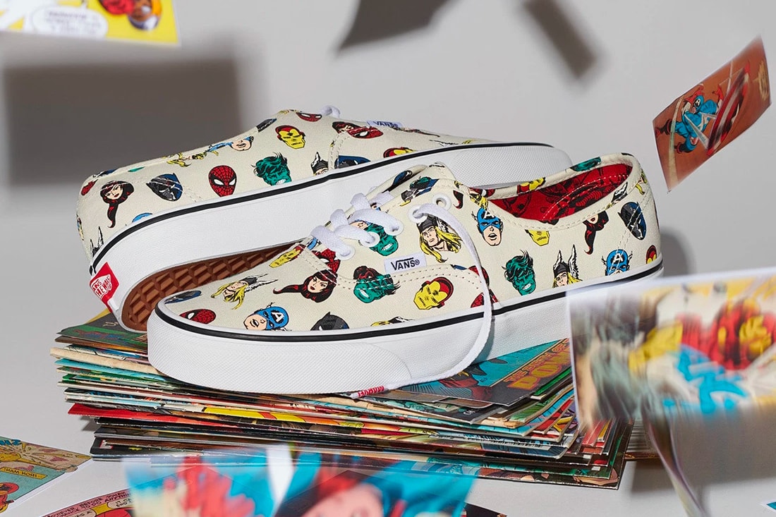 marvel x vans 2018 collection classic