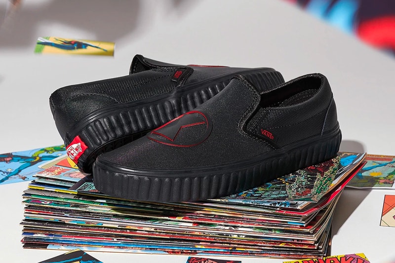 marvel x vans 2018 collection slip on